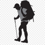 backpacking clipart